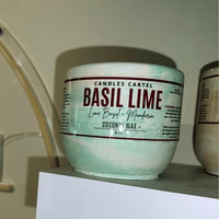 Thumbnail for Basil and Lime Candle For Fresher Thinking - Candles Cartel