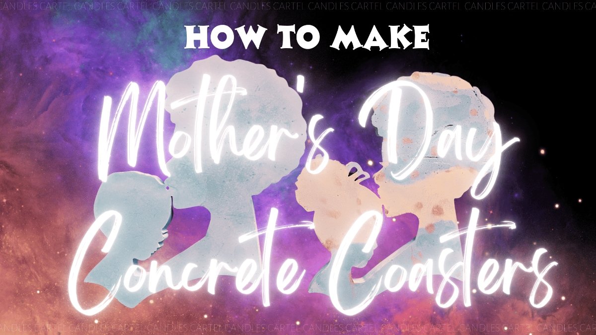How To Make Mother's Day Concrete Coasters