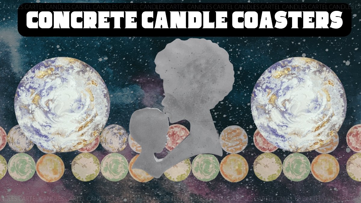 Concrete Candle Coasters Value