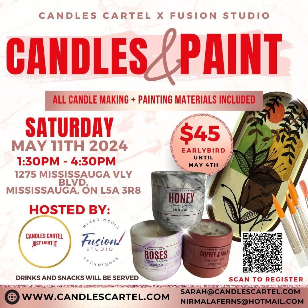 Candle Making Class: Mother's Day 2024