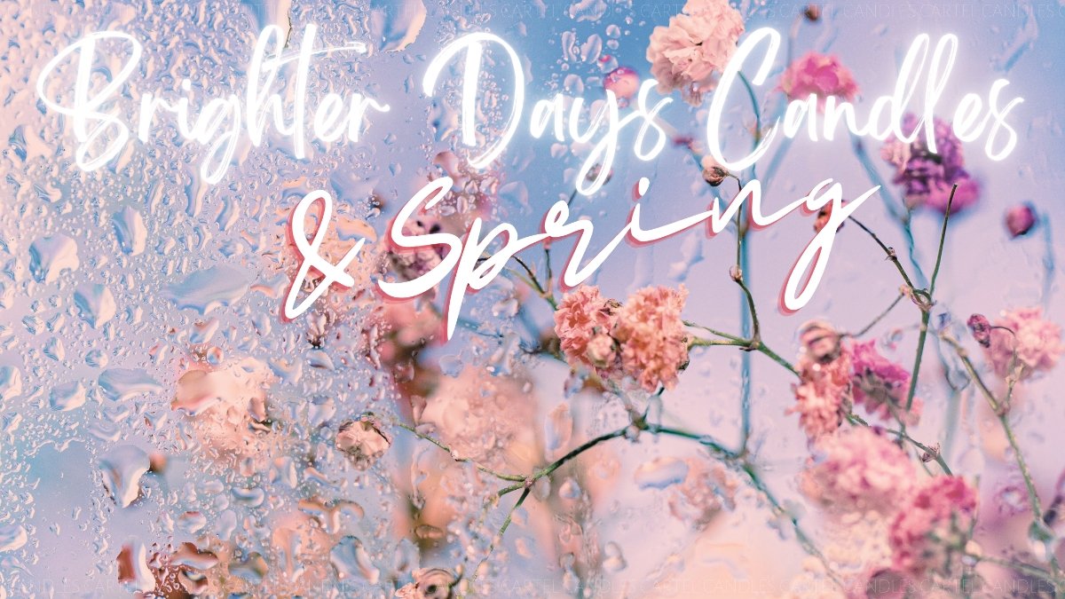 Brighter Days Candles and Spring Header