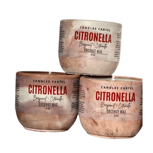 Citronella Candle - Candles Cartel